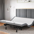 King Adjustable Bed Base Frame 5 Minute Assembly, Head & Foot Articulation, USB Ports, Zero Gravity, Interactive Dual Massage, Wireless, Classic (King)